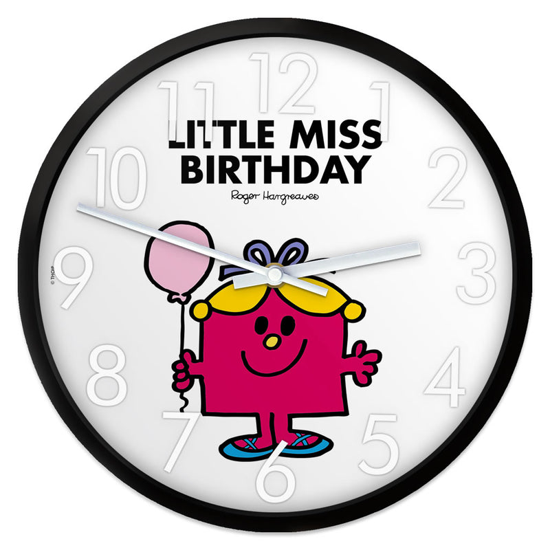 Little Miss Birthday Clock