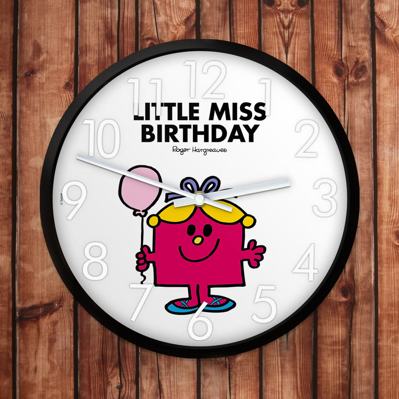 Little Miss Birthday Clock