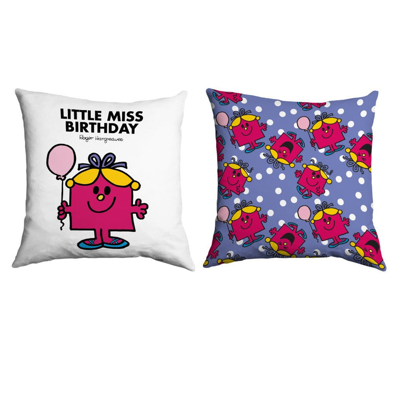 Little Miss Birthday Micro Fibre Cushion