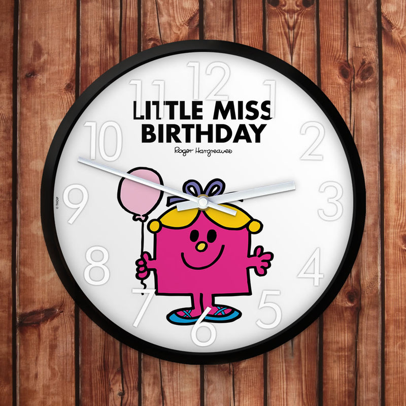 Little Miss Birthday Personalised Clock (Lifestyle)