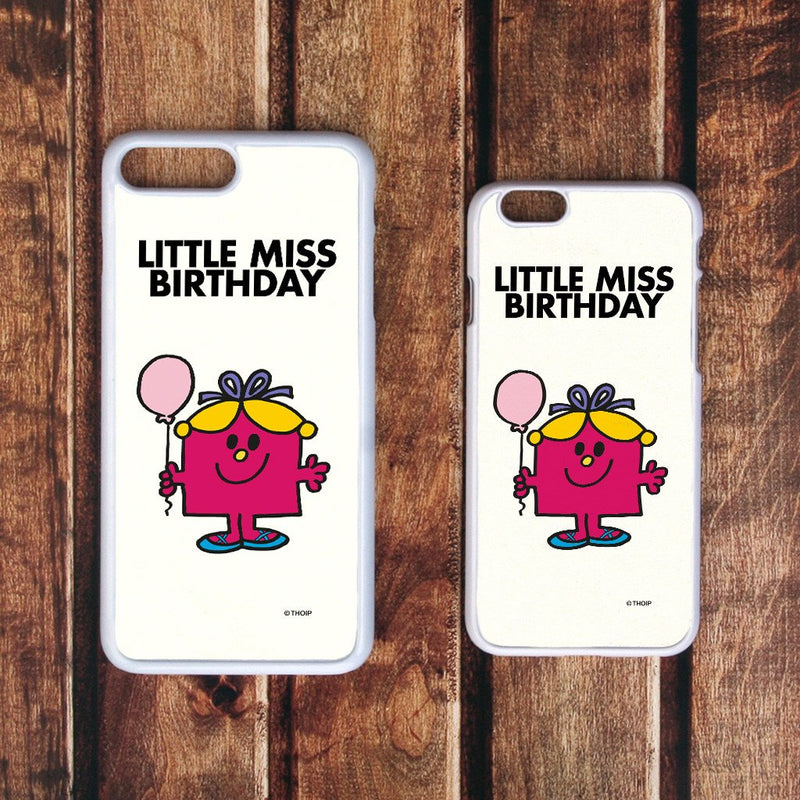 Little Miss Birthday White Phone Case (Lifestyle)