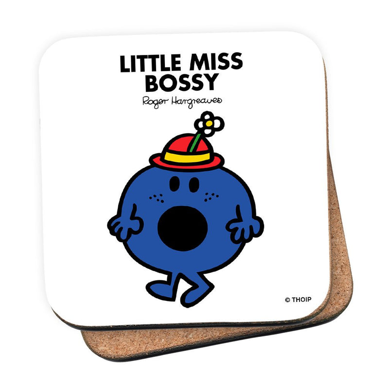 Little Miss Bossy Cork Coaster