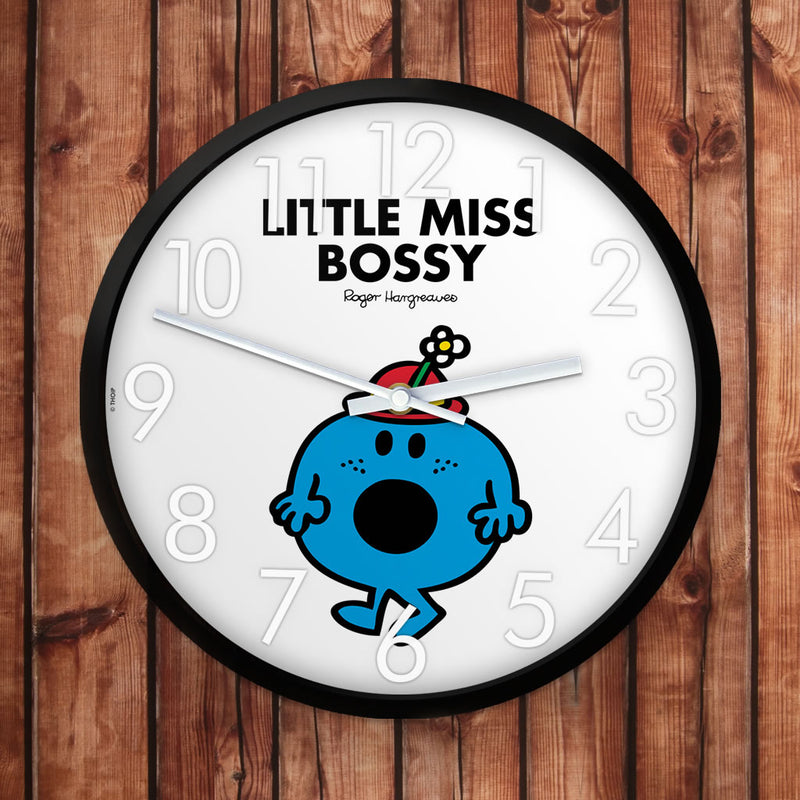 Little Miss Bossy Personalised Clock (Lifestyle)