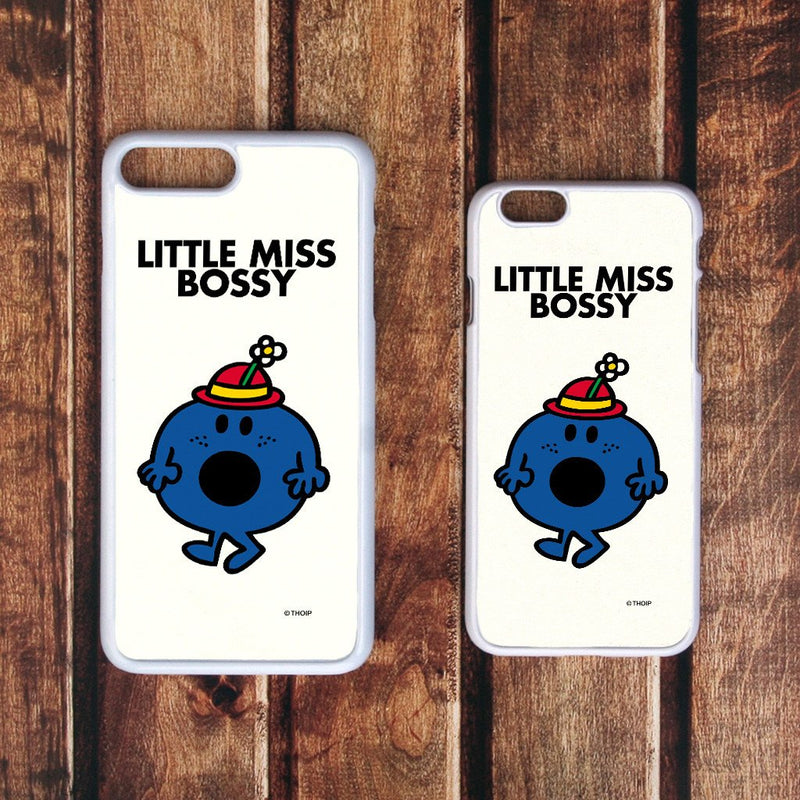 Little Miss Bossy White Phone Case (Lifestyle)