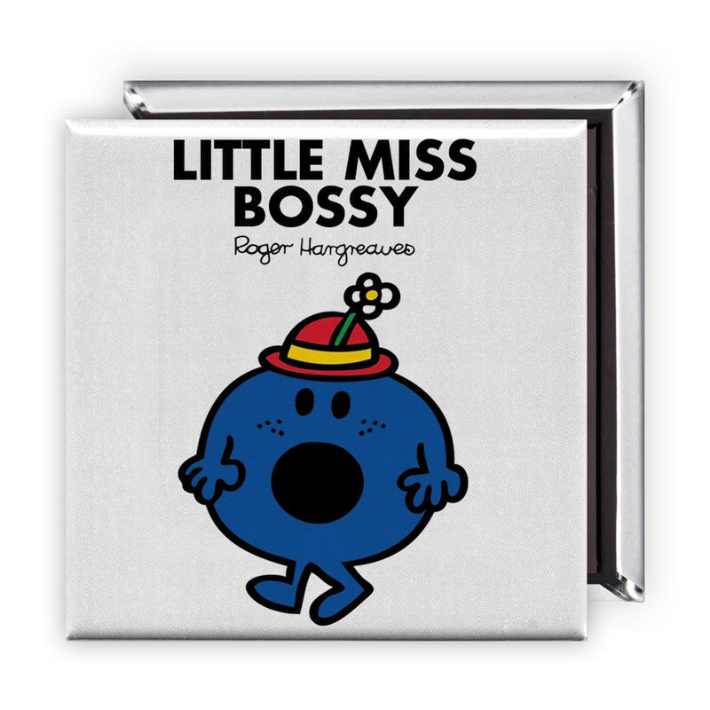 Little Miss Bossy Square Magnet