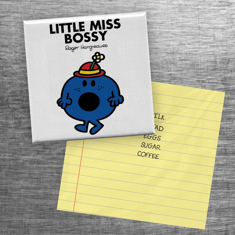 Little Miss Bossy Square Magnet (Lifestyle)