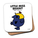 Little Miss Brainy Cork Coaster