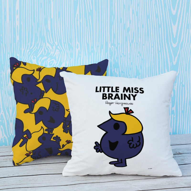 Little Miss Brainy Micro Fibre Cushion (Lifestyle)