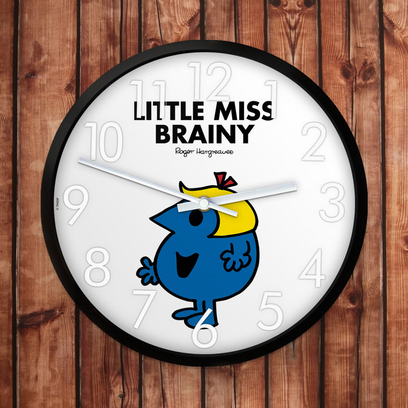 Little Miss Brainy Personalised Clock (Lifestyle)