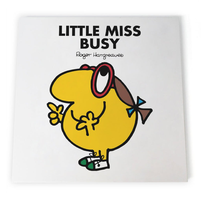 Little Miss Busy Canvas