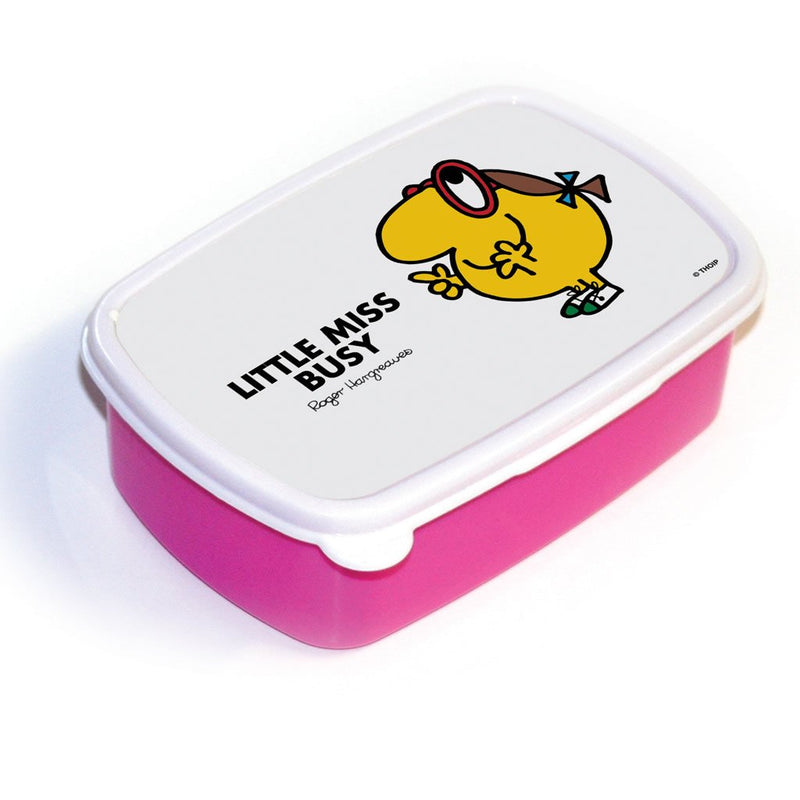 Little Miss Busy Lunchbox (Pink)