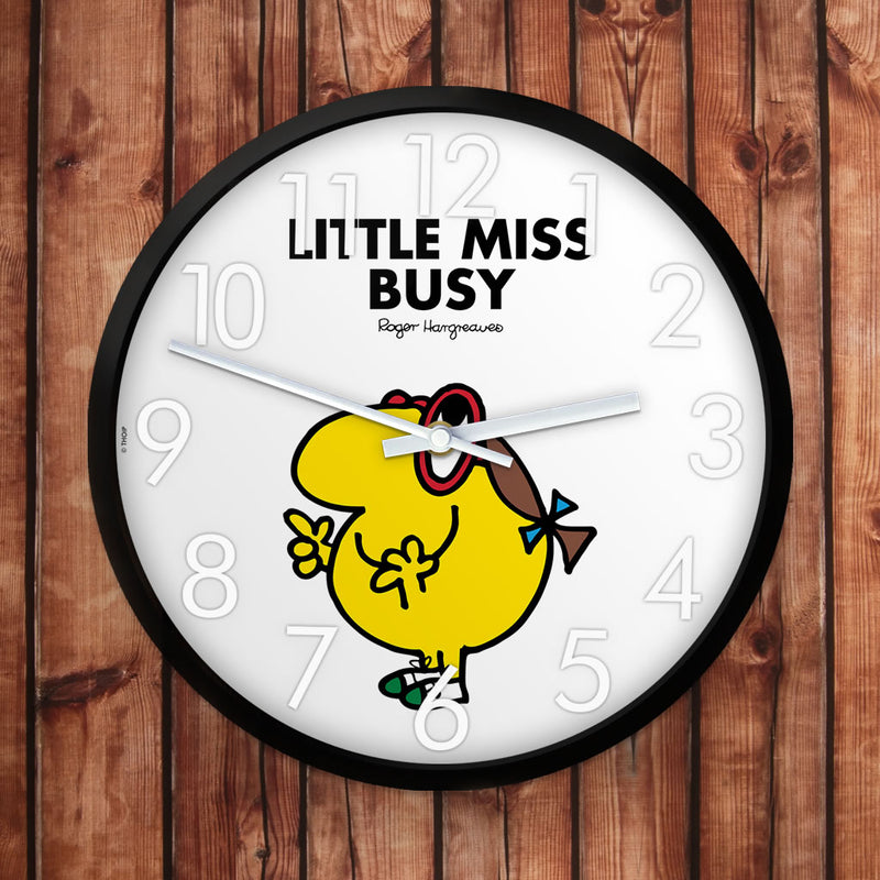 Little Miss Busy Personalised Clock (Lifestyle)
