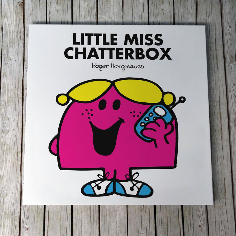 Little Miss Chatterbox Canvas (Lifestyle)