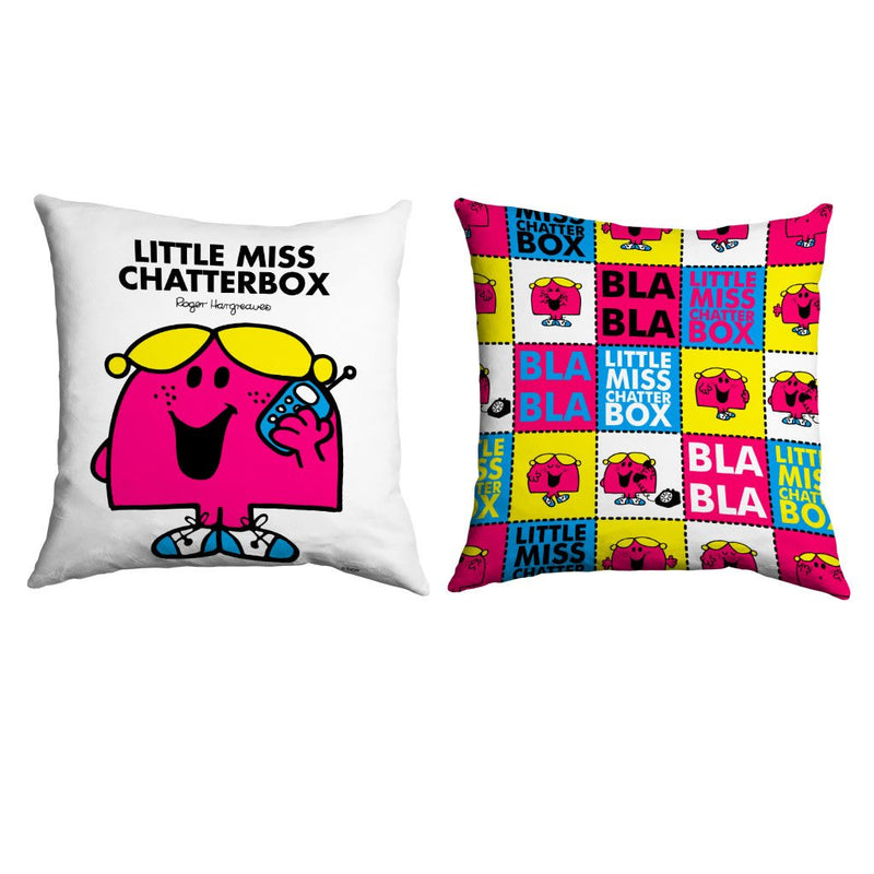 Little Miss Chatterbox Micro Fibre Cushion