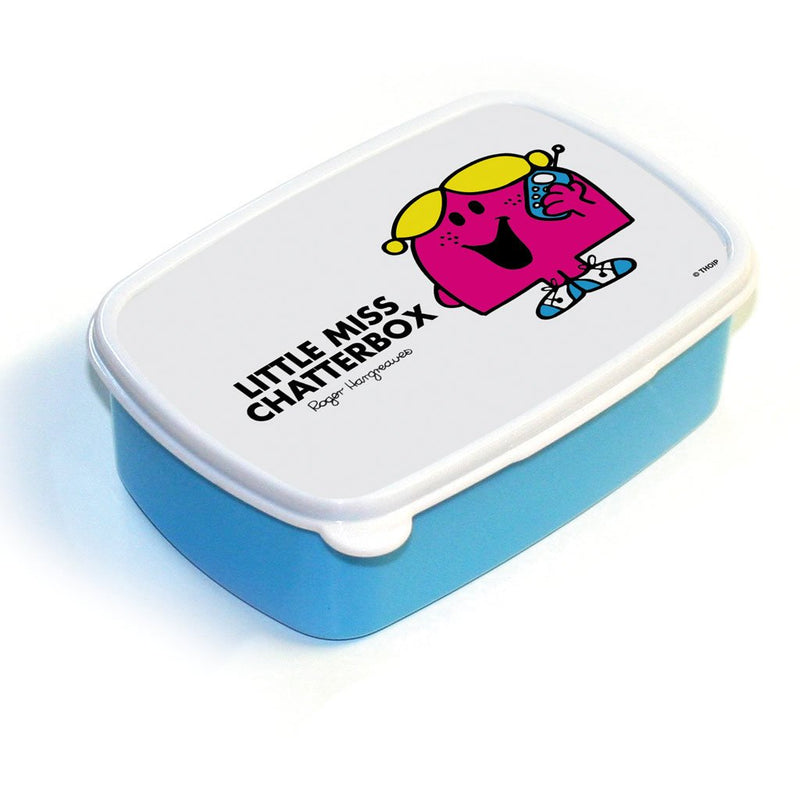 Little Miss Chatterbox Lunchbox (Blue)