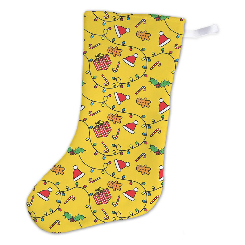 Little Miss Chatterbox Christmas Stocking (Back)