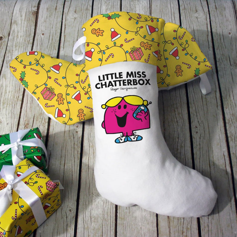 Little Miss Chatterbox Christmas Stocking (Lifestyle)