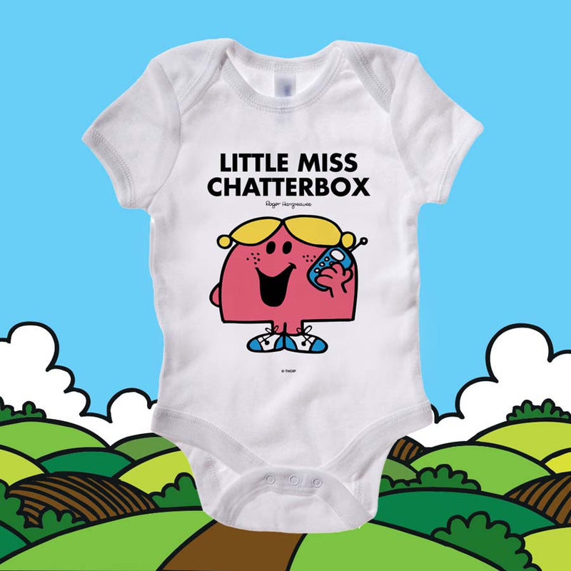 Little Miss Chatterbox Baby Grow