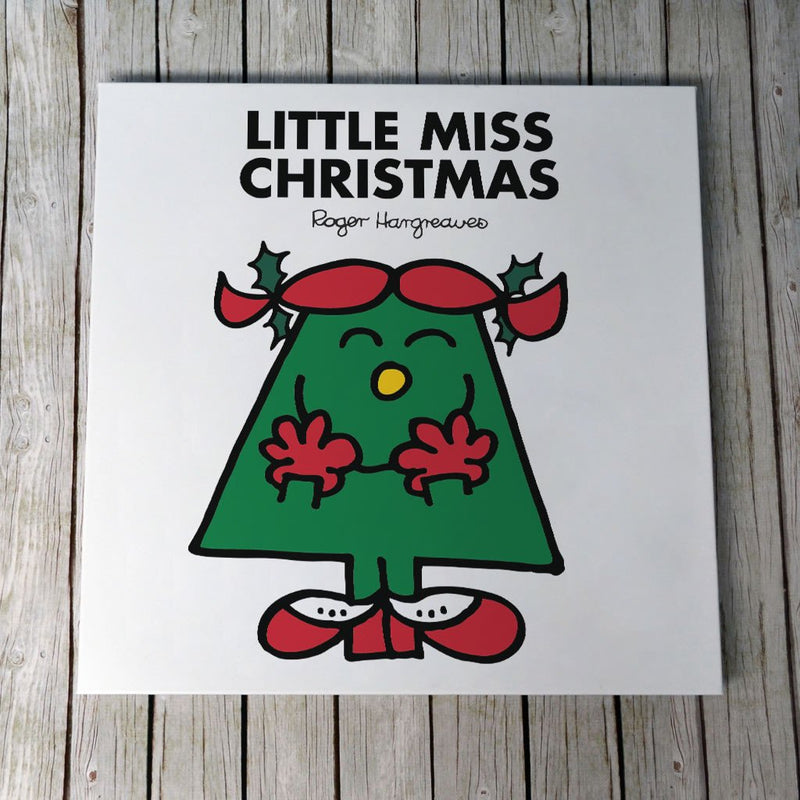 Little Miss Christmas Canvas (Lifestyle)
