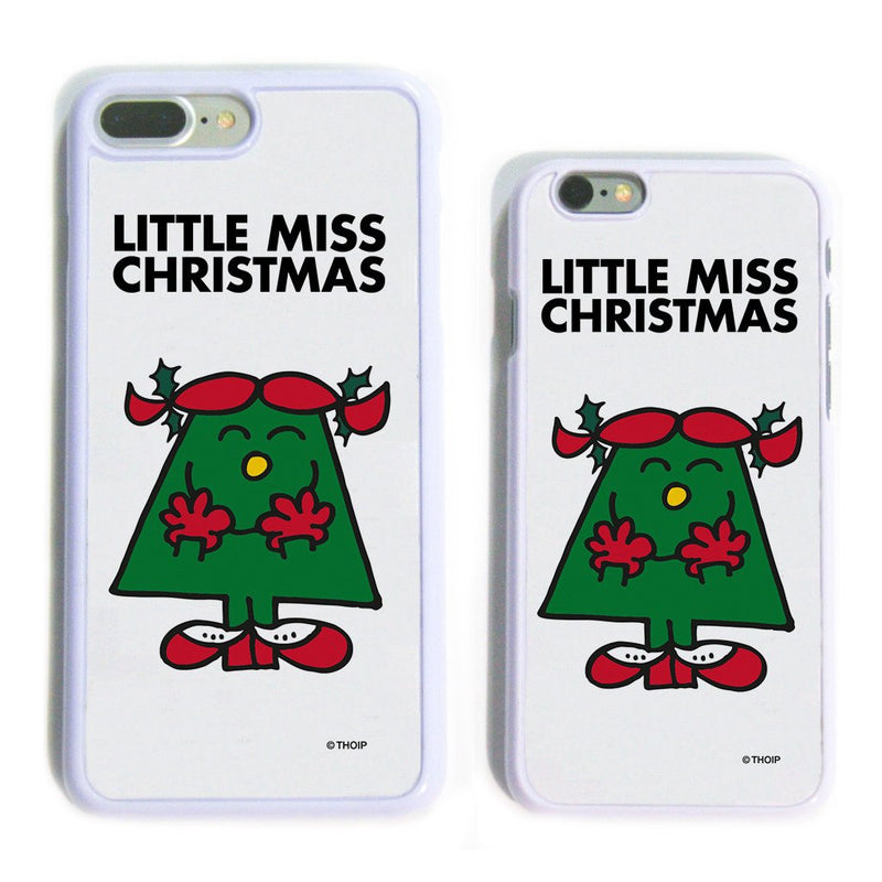 Little Miss Christmas White Phone Case
