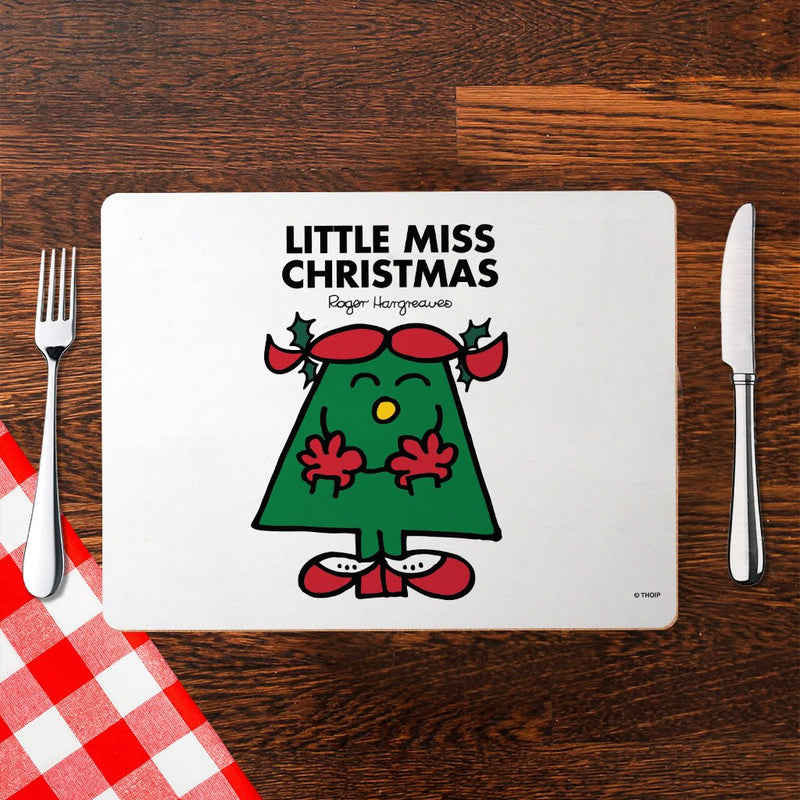 Little Miss Christmas Cork Placemat (Lifestyle)