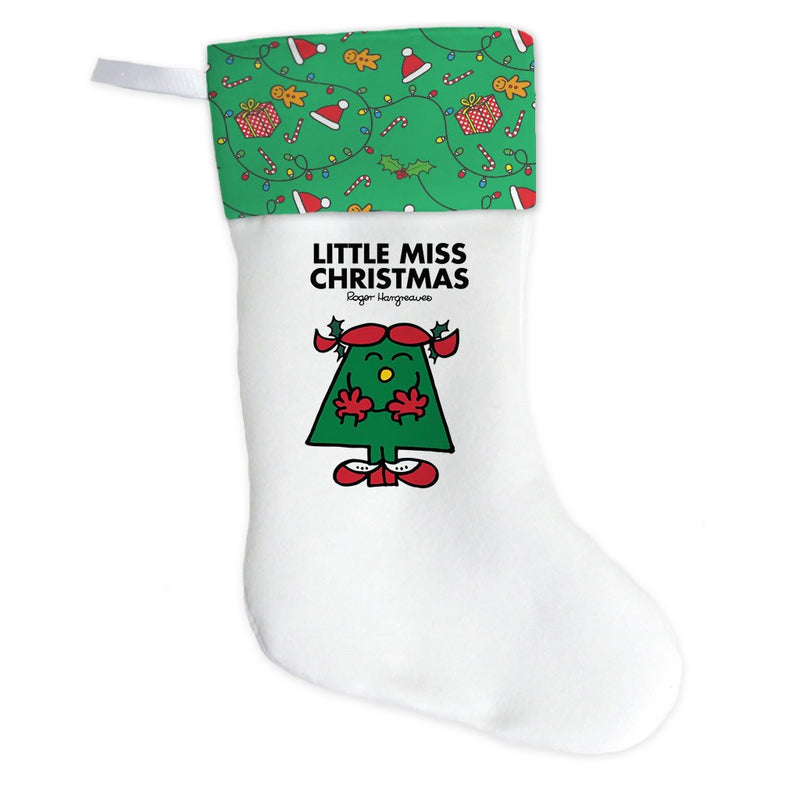 Little Miss Christmas Christmas Stocking (Front)