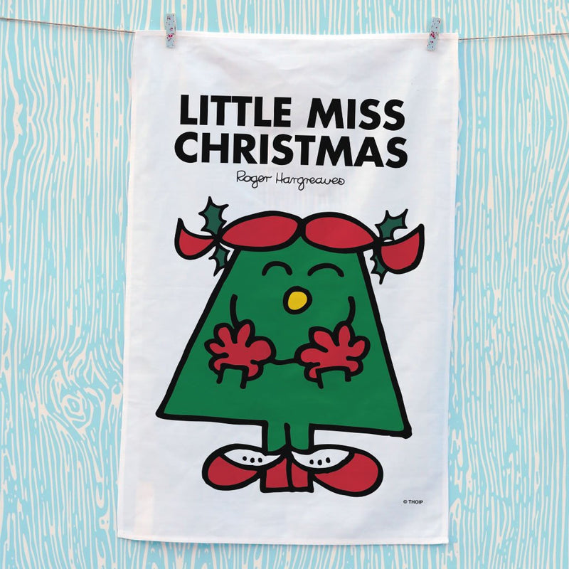 Little Miss Christmas Tea Towel (Lifestyle)