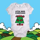 Little Miss Christmas Baby Grow