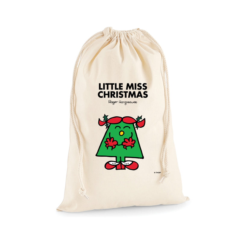 Little Miss Christmas Laundry Bag