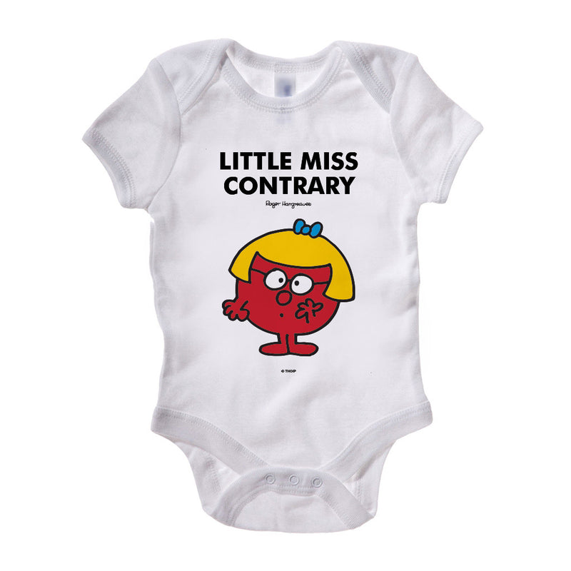 Little Miss Contrary Baby Grow