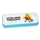 Little Miss Fabulous Pencil Case Tin (Blue)