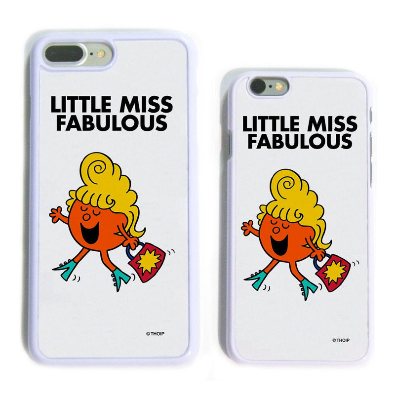 Little Miss Fabulous White Phone Case