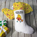 Little Miss Fabulous Christmas Stocking (Lifestyle)