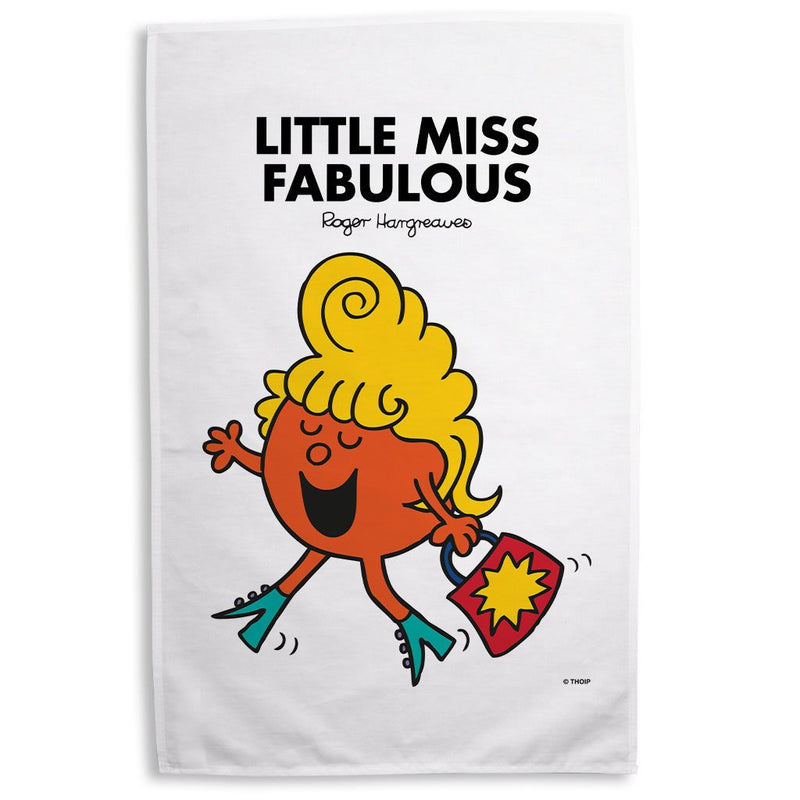 Little Miss Fabulous Tea Towel