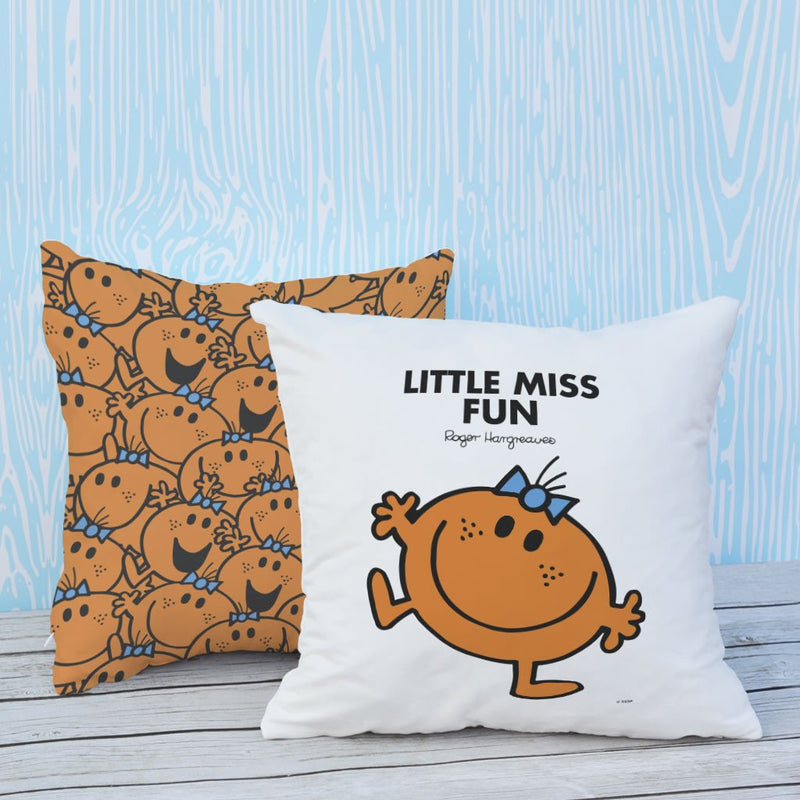 Little Miss Fun Micro Fibre Cushion (Lifestyle)