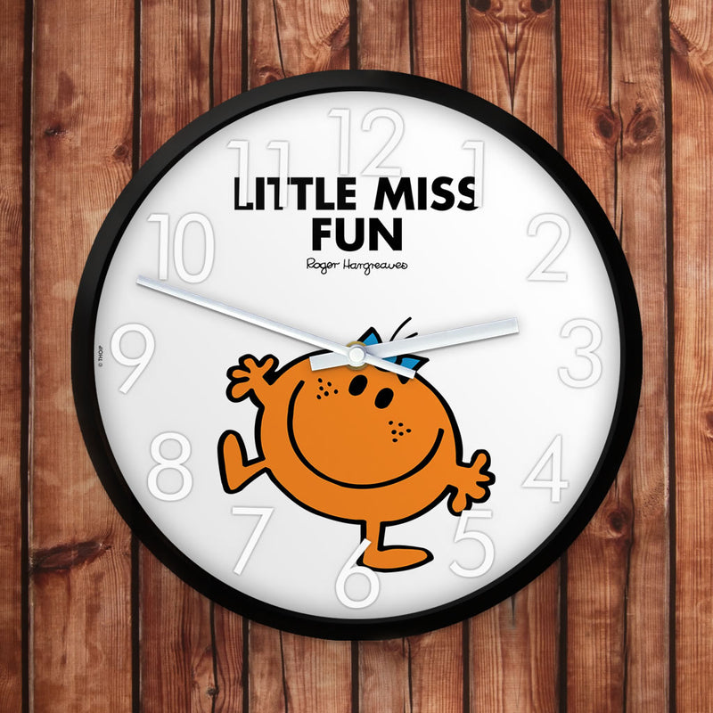 Little Miss Fun Personalised Clock (Lifestyle)