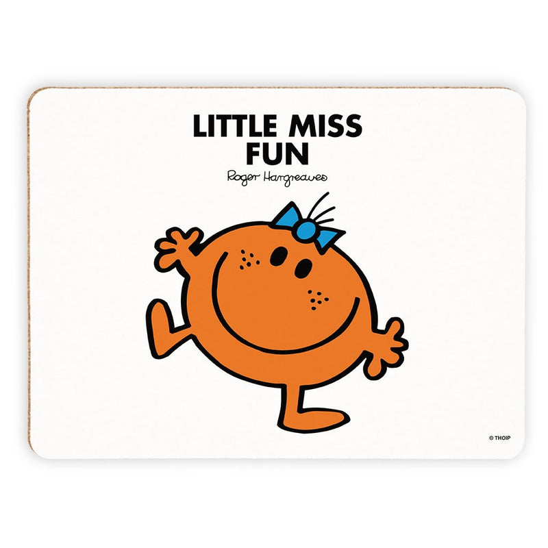 Little Miss Fun Cork Placemat