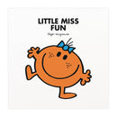 Little Miss Fun Mounted Art Print