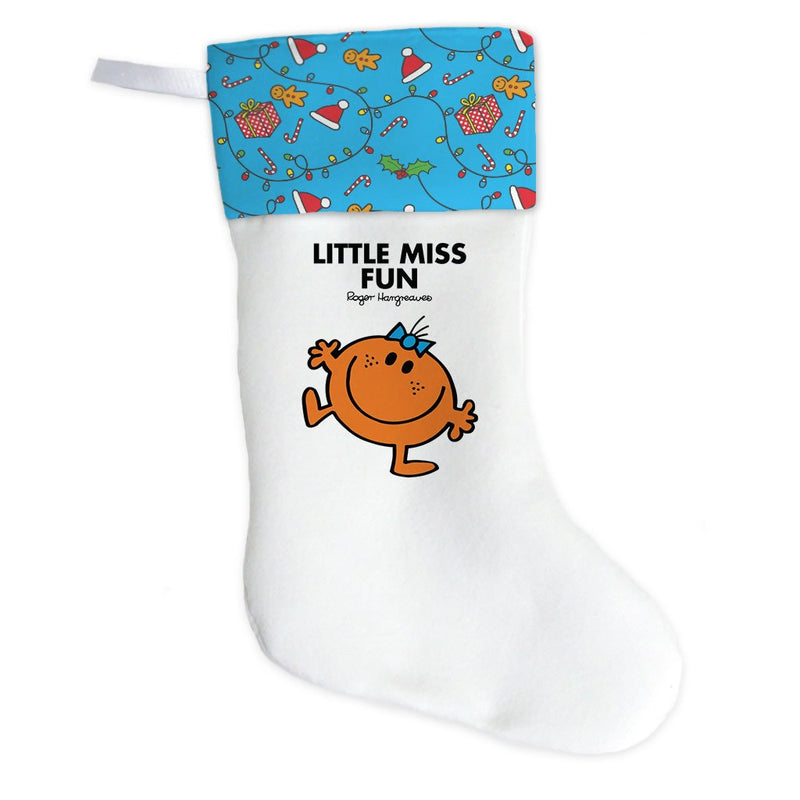 Little Miss Fun Christmas Stocking (Front)