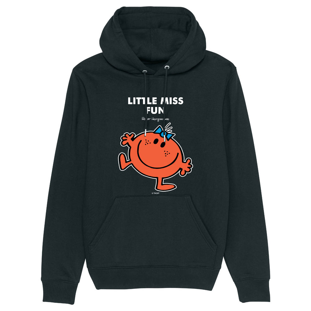 Little Miss Fun Organic Hoodie - Retro Collectible for Fans