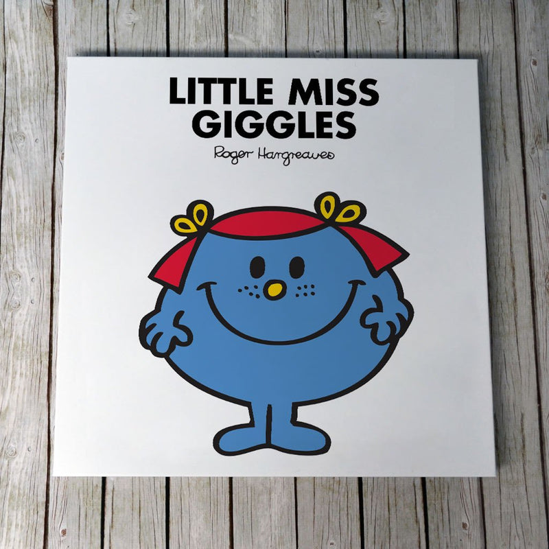 Little Miss Giggles Canvas (Lifestyle)