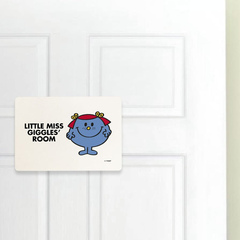 Little Miss Giggles Door Plaque (Lifestyle)