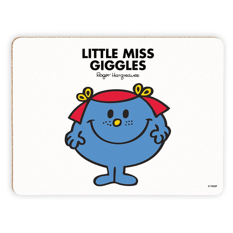 Little Miss Giggles Cork Placemat