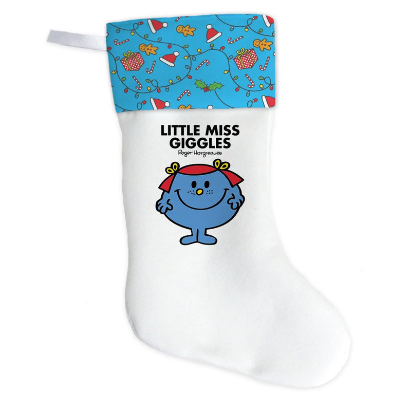 Little Miss Giggles Christmas Stocking (Front)