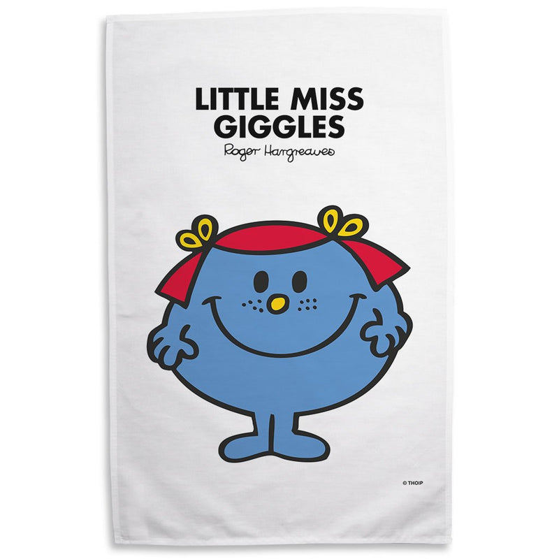 Little Miss Giggles Tea Towel