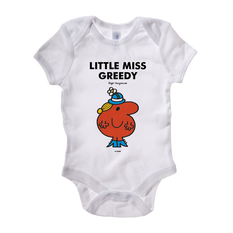 Little Miss Greedy Baby Grow