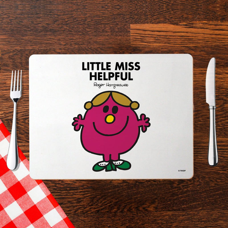 Little Miss Helpful Cork Placemat (Lifestyle)
