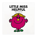 Little Miss Helpful Mounted Art Print