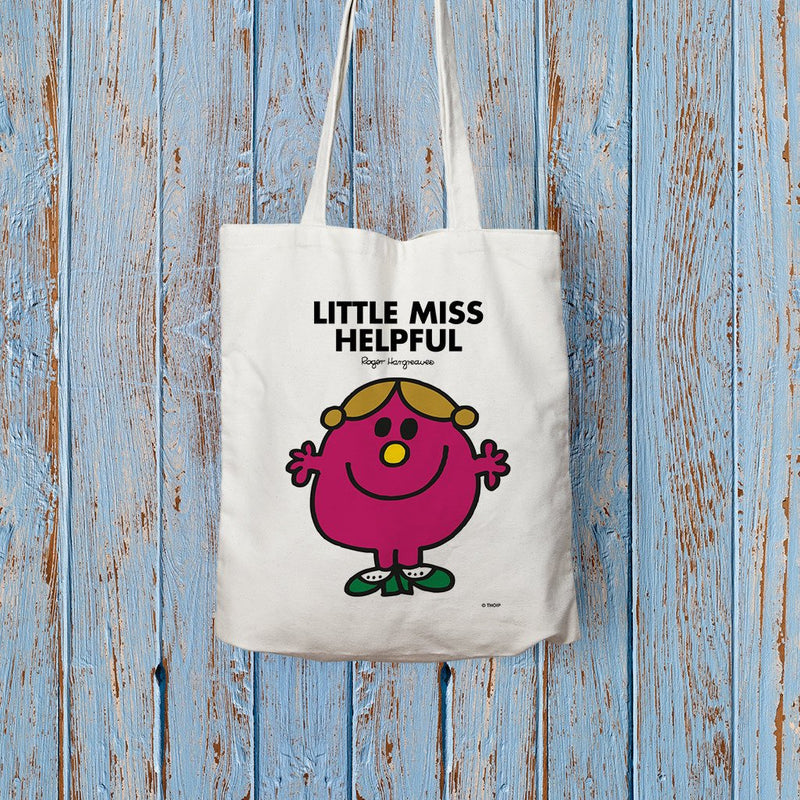 Little Miss Helpful Long Handled Tote Bag (Lifestyle)