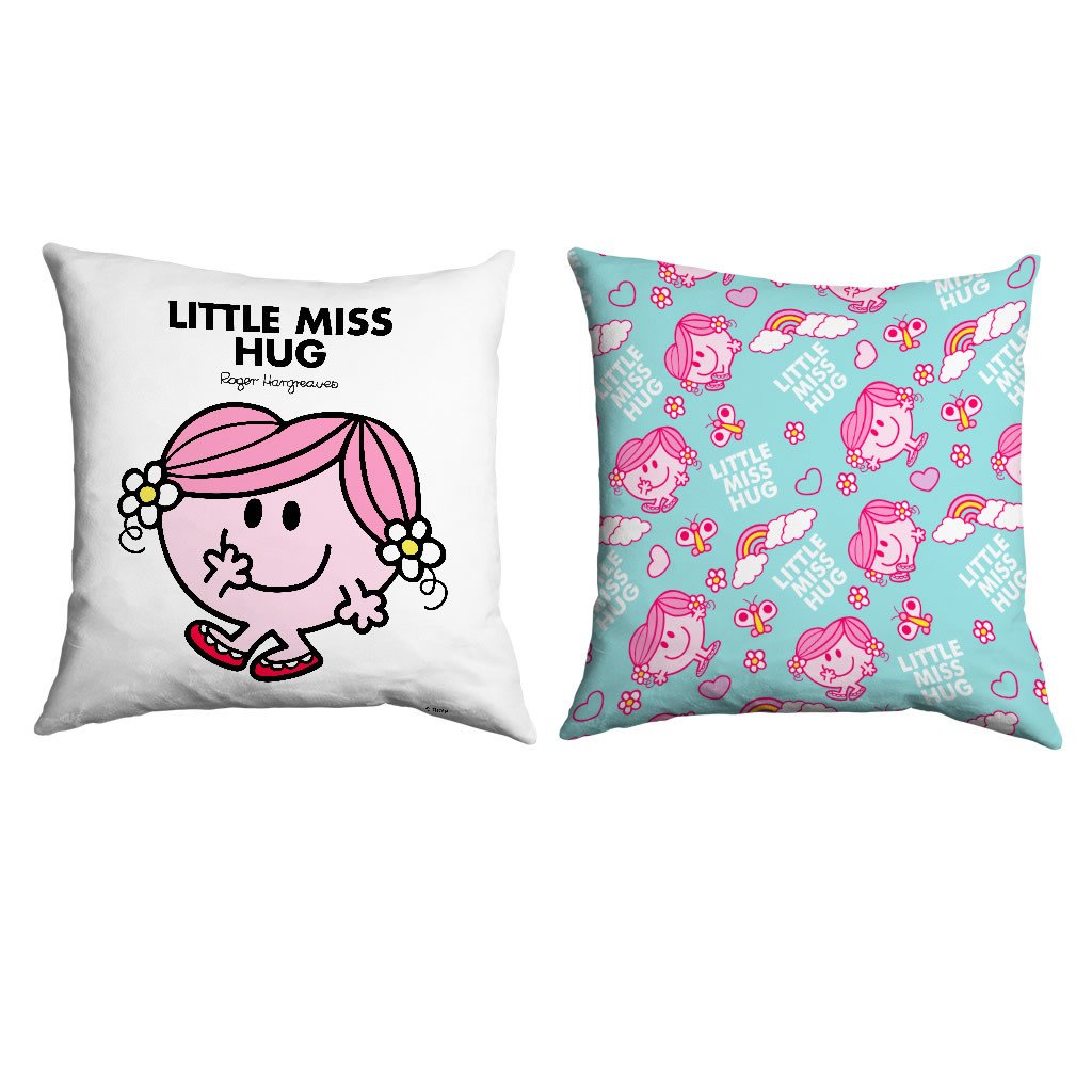 Little Miss Hug Micro Fibre Cushion - Perfect Birthday or Christ
